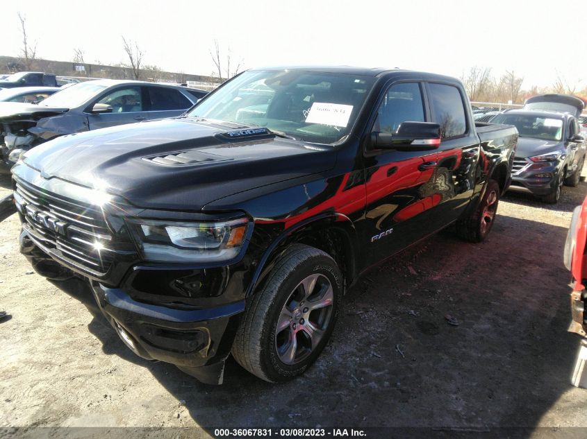 2022 RAM 1500 LARAMIE VIN: 1C6SRFJT3NN381662
