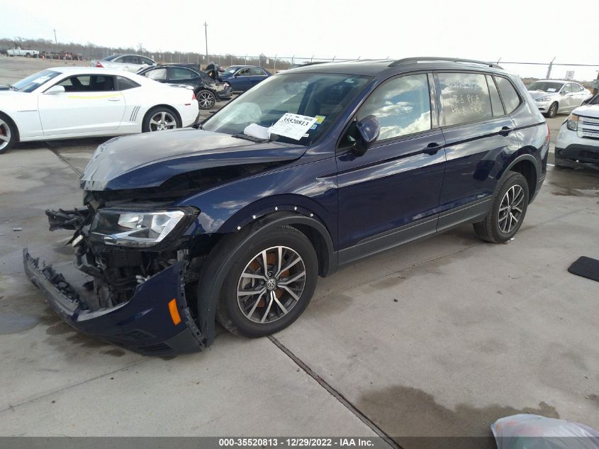 2021 VOLKSWAGEN TIGUAN S VIN: 3VV1B7AX1MM026727