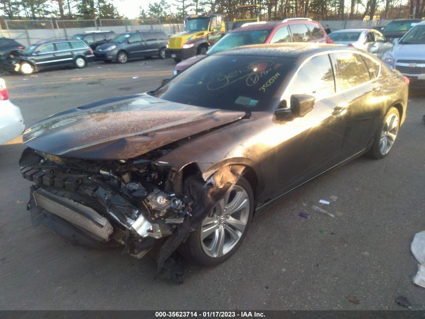 2021 ACURA TLX W/TECHNOLOGY PACKAGE VIN: 19UUB5F40MA010175