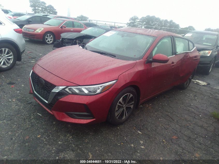 2021 NISSAN SENTRA SV VIN: 3N1AB8CV7MY319124