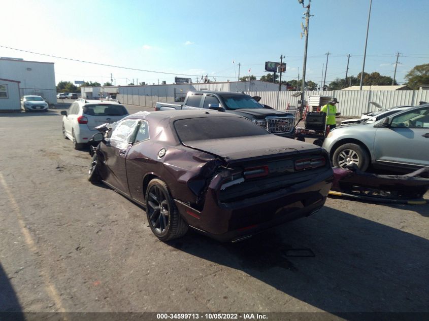 2021 DODGE CHALLENGER GT VIN: 2C3CDZJG6MH649891