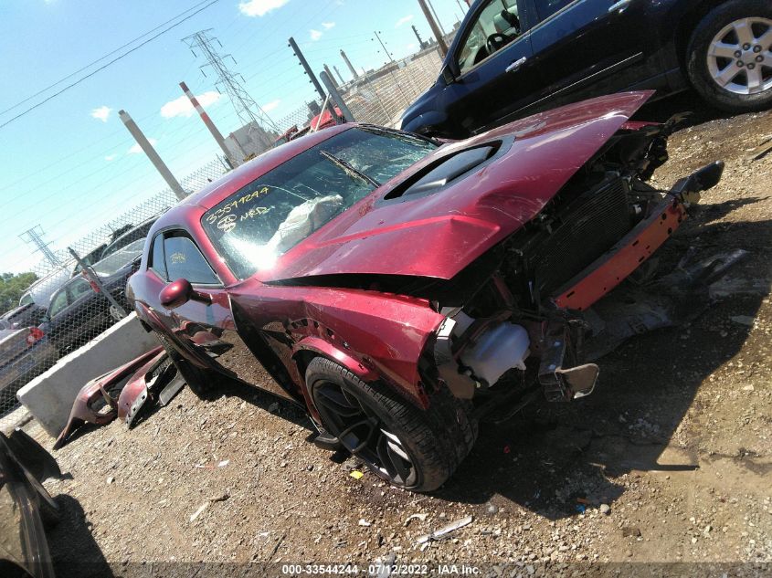 2021 DODGE CHALLENGER R/T SCAT PACK WIDEBODY VIN: 2C3CDZFJXMH602822