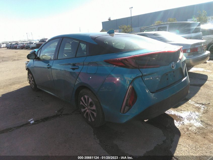 2022 TOYOTA PRIUS PRIME LE/XLE/LIMITED VIN: JTDKAMFP1N3200179