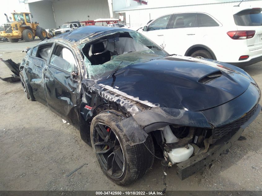 2021 DODGE CHARGER SCAT PACK WIDEBODY VIN: 2C3CDXGJ8MH645431