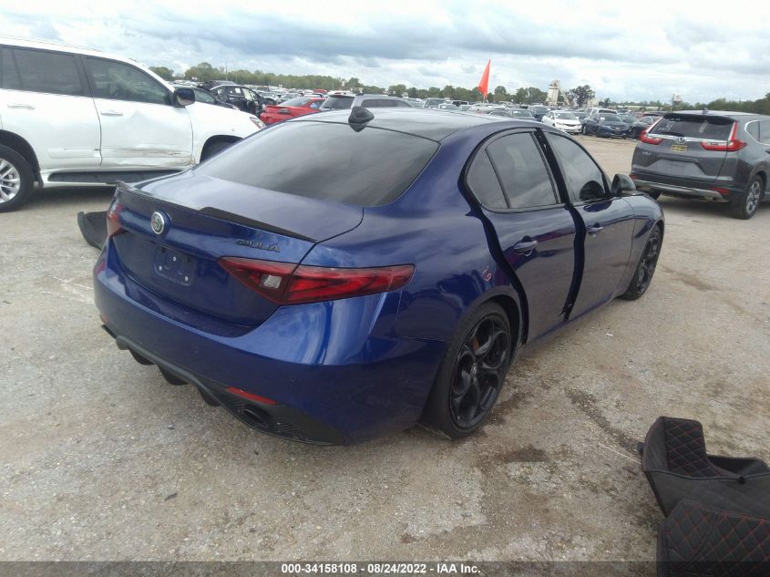 2021 ALFA ROMEO GIULIA TI SPORT VIN: ZARFAMBN8M7643870