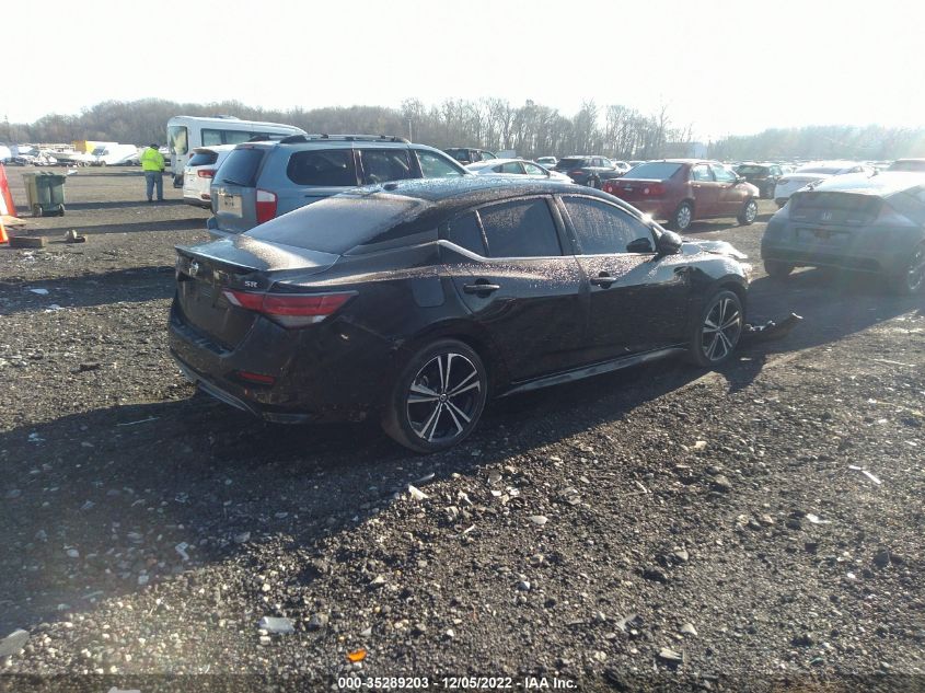2021 NISSAN SENTRA SR VIN: 3N1AB8DV2MY235436