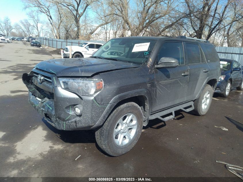 2022 TOYOTA 4RUNNER SR5 VIN: JTEMU5JR9N6027469