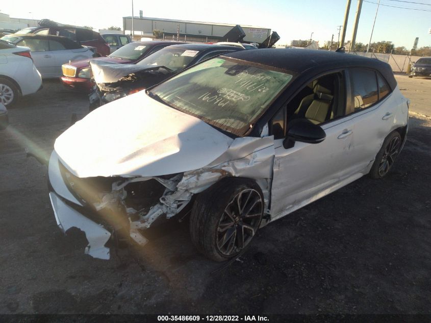 2022 TOYOTA COROLLA HATCHBACK XSE VIN: JTNC4MBE5N3160961