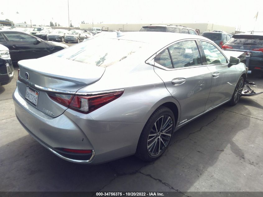 2022 LEXUS ES ES 300H VIN: 58ADA1C12NU016651