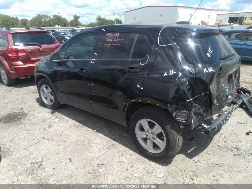 2021 CHEVROLET TRAX LS VIN: KL7CJKSB9MB336063