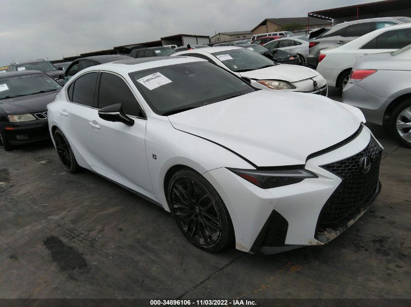 2022 LEXUS IS IS 350 F SPORT VIN: JTHSZ1B24N5050492
