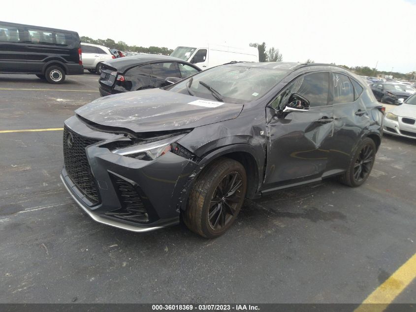 2022 LEXUS NX NX 350 F SPORT HANDLING VIN: JTJKGCEZ2N2001169