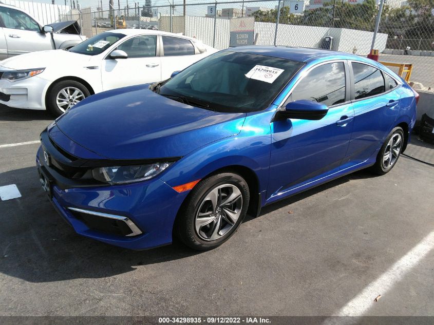2021 HONDA CIVIC SEDAN LX VIN: 2HGFC2F62MH524679