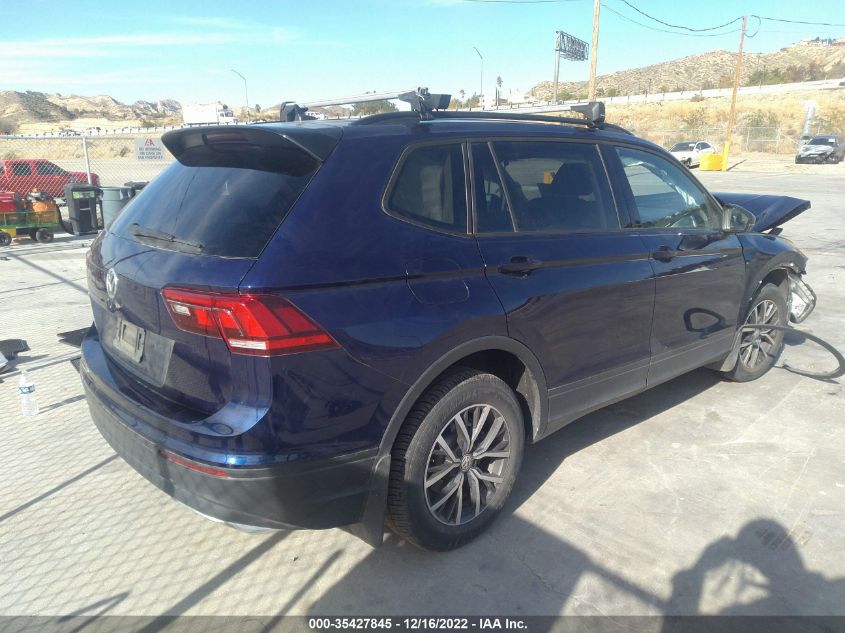 2021 VOLKSWAGEN TIGUAN S VIN: 3VV1B7AX5MM103311