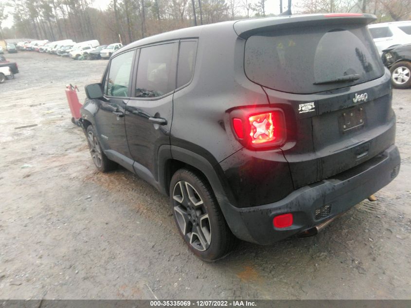 2020 JEEP RENEGADE JEEPSTER VIN: ZACNJAAB1LPL79501