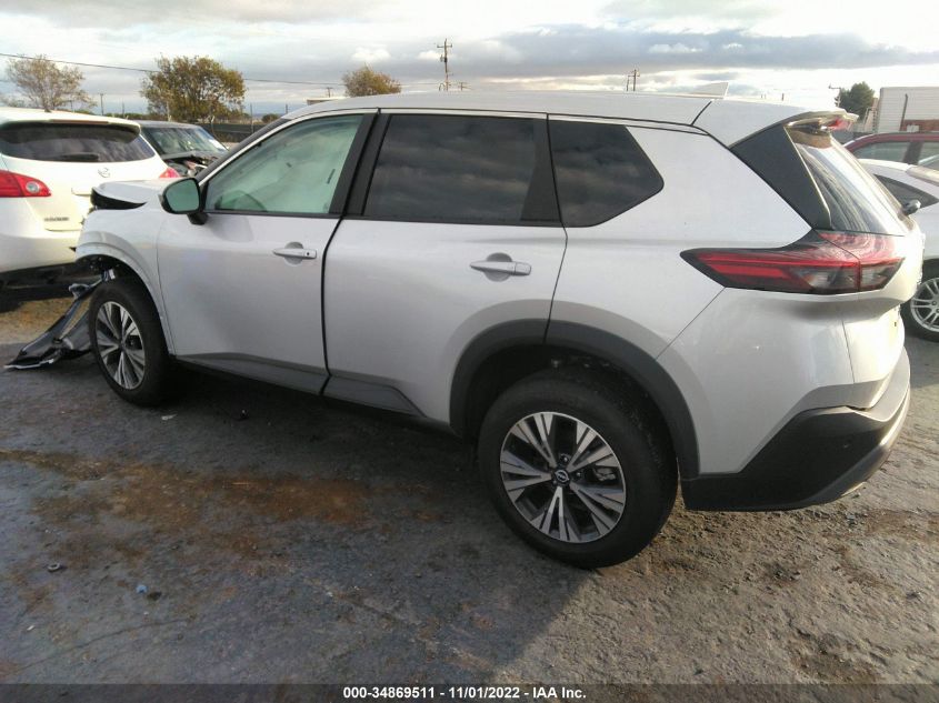 2022 NISSAN ROGUE SV VIN: 5N1BT3BB6NC679385