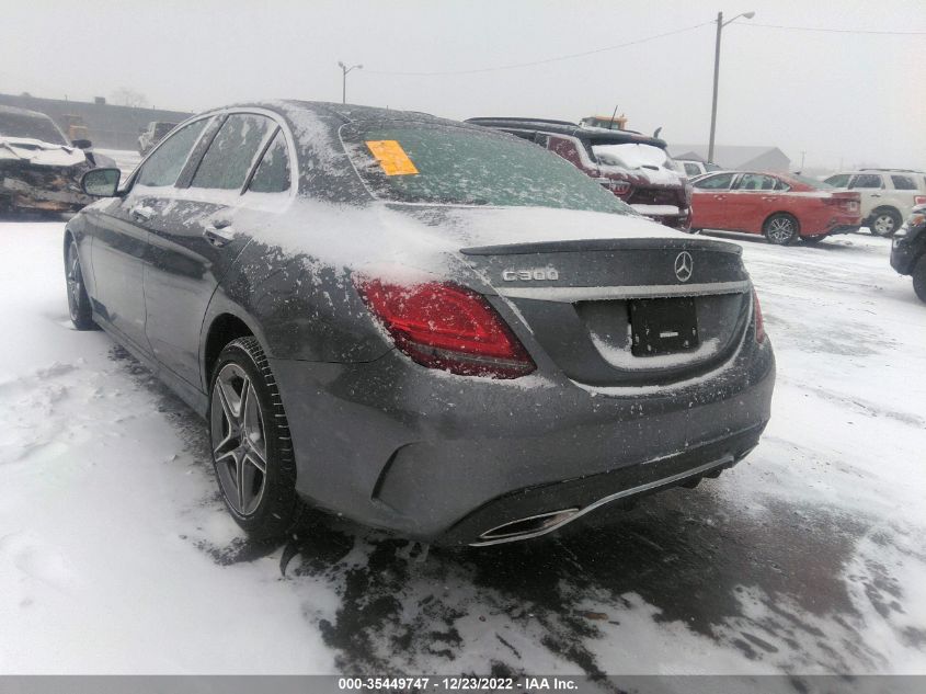 2021 MERCEDES-BENZ C-CLASS C 300 VIN: W1KWF8EB4MR652094