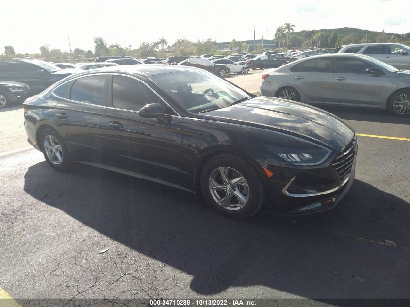 2021 HYUNDAI SONATA SE VIN: 5NPEG4JAXMH108909