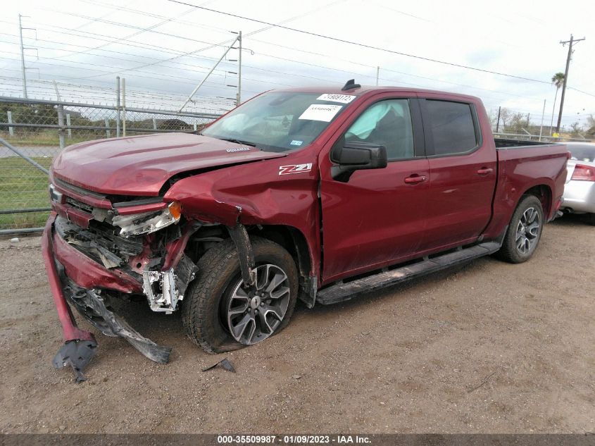 2022 CHEVROLET SILVERADO 1500 RST VIN: 3GCUDEETXNG538150