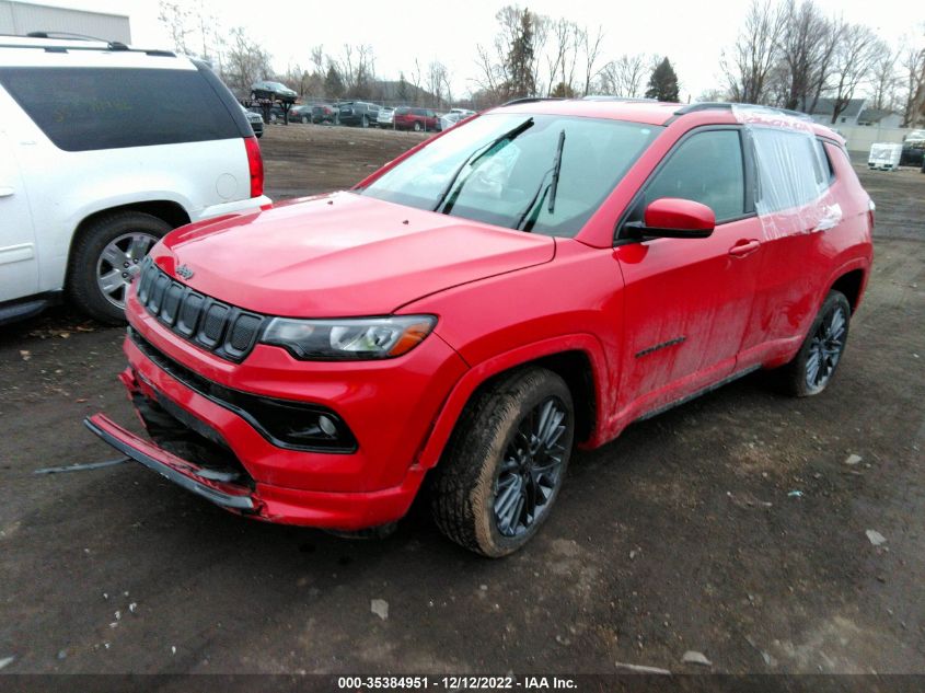 2022 JEEP COMPASS LIMITED/HIGH ALTITUDE VIN: 3C4NJDCBXNT131681