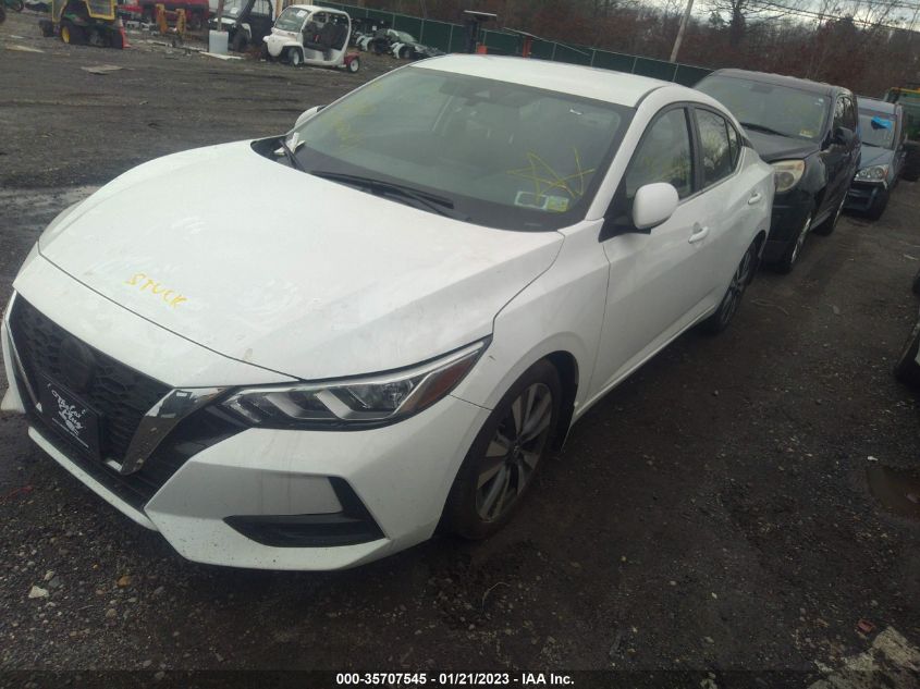 2022 NISSAN SENTRA S VIN: 3N1AB8BV4NY238231