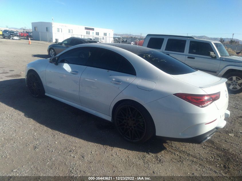 2022 MERCEDES-BENZ CLA CLA 250 VIN: W1K5J4GB3NN271104