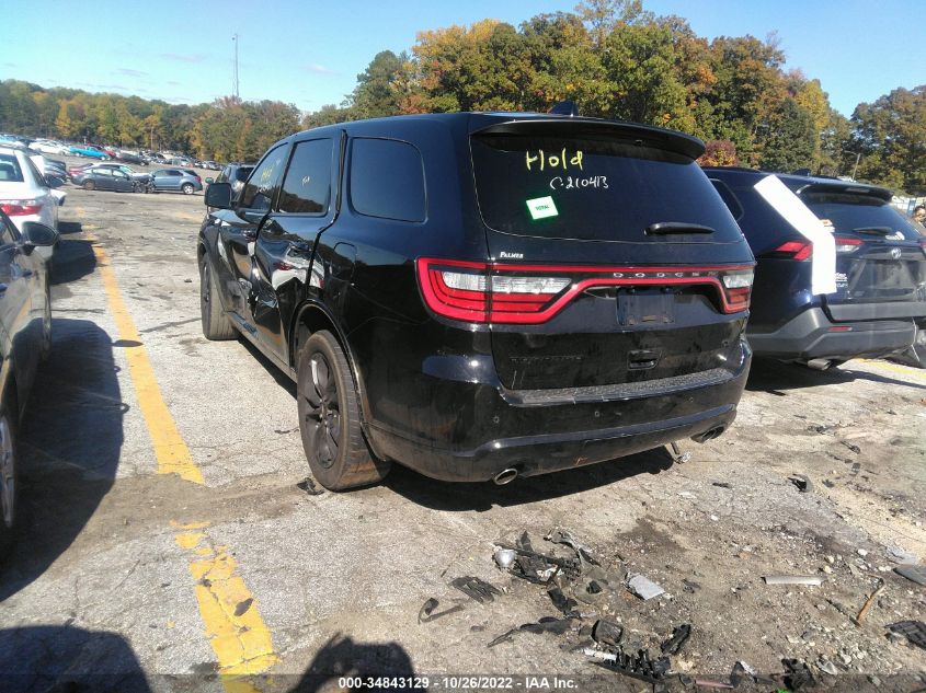 2021 DODGE DURANGO R/T VIN: 1C4SDHCT6MC572227