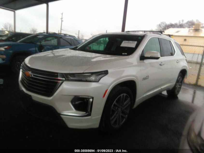 2022 CHEVROLET TRAVERSE HIGH COUNTRY VIN: 1GNEVNKW6NJ130752