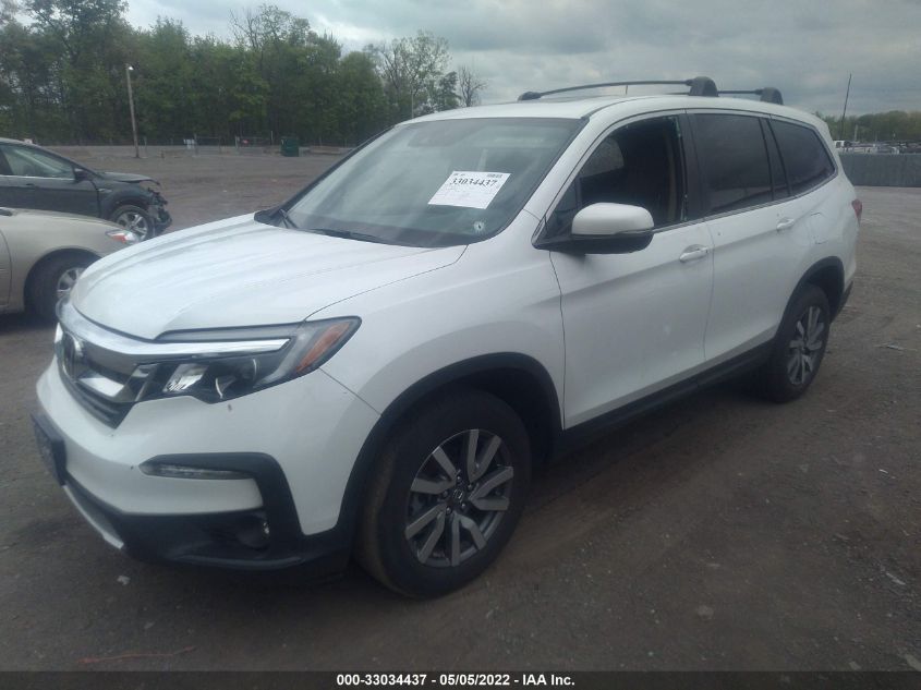 2020 HONDA PILOT EX-L VIN: 5FNYF6H56LB023969