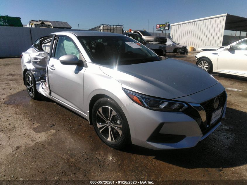 2022 NISSAN SENTRA SV VIN: 3N1AB8CVXNY296889