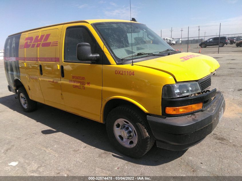 2021 CHEVROLET EXPRESS CARGO VAN VIN: 1GCWGAFP9M1172852