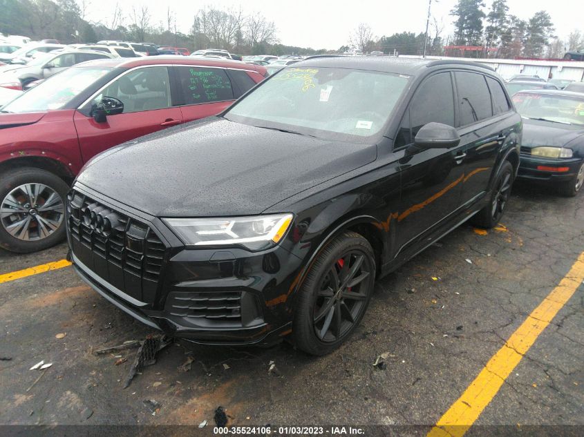 2022 AUDI Q7 PREMIUM PLUS VIN: WA1LXBF72ND005963