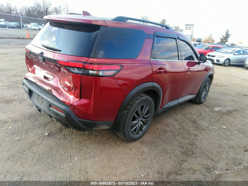 2022 NISSAN PATHFINDER SV VIN: 5N1DR3BD7NC212064
