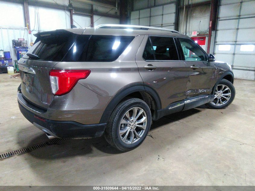 2021 FORD EXPLORER LIMITED VIN: 1FMSK8FH0MGB36507
