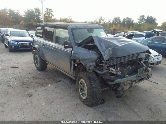 2022 FORD BRONCO BASE/BIG BEND VIN: 1FMEE5DP1NLA87596