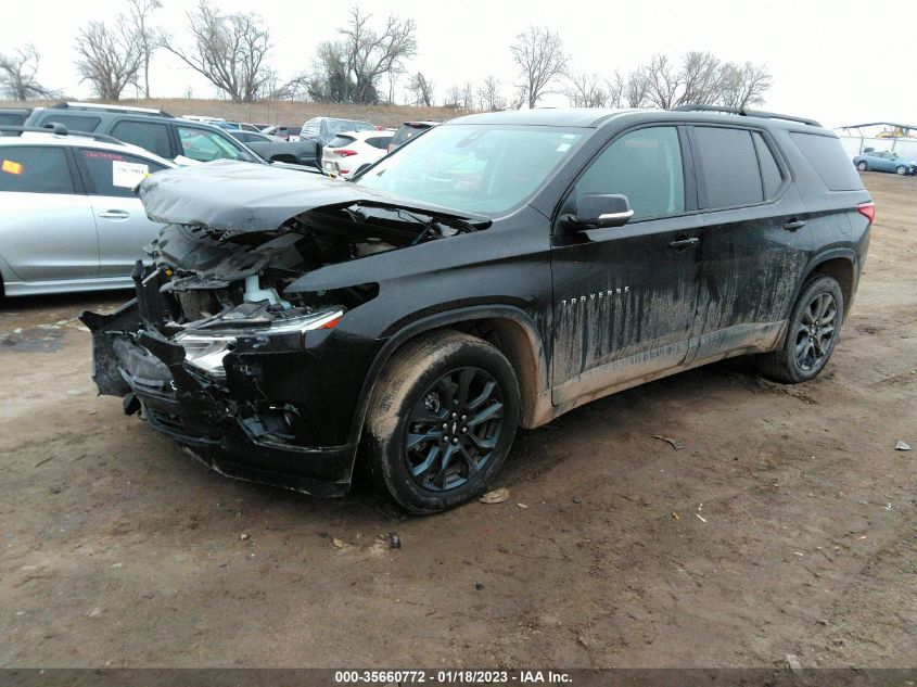 2021 CHEVROLET TRAVERSE RS VIN: 1GNEVJKW5MJ205206