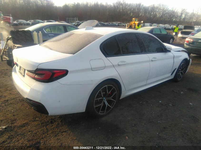 2022 BMW 5 SERIES 540I XDRIVE VIN: WBA73BJ0XNWX38888