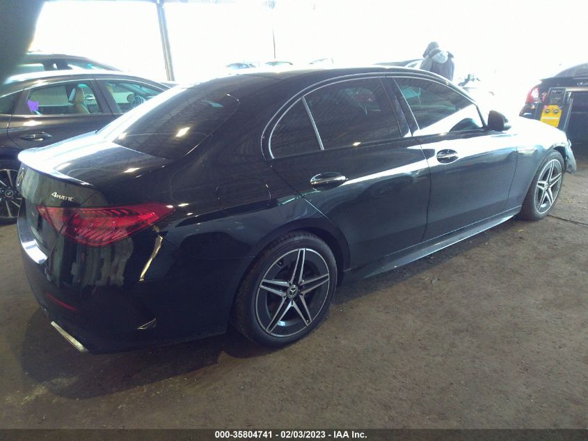 2022 MERCEDES-BENZ C-CLASS C 300 VIN: W1KAF4HB0NR065892