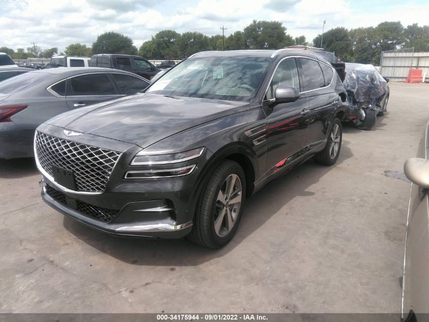 2021 GENESIS GV80 VIN: KMUHCESC2MU039053