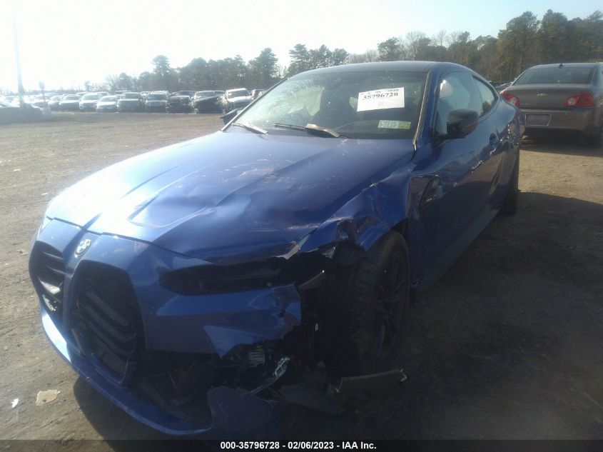 2022 BMW M4 VIN: WBS53AZ00NCJ22846