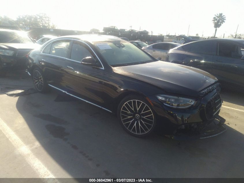 2022 MERCEDES-BENZ S-CLASS S 500 VIN: W1K6G6DB4NA132125