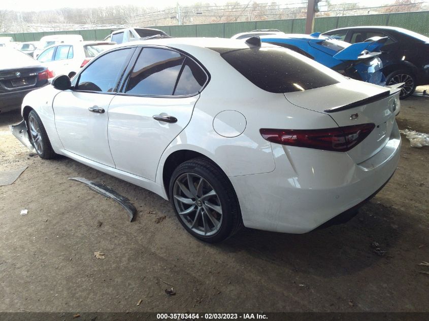 2022 ALFA ROMEO GIULIA TI VIN: ZARFANBN2N7659151