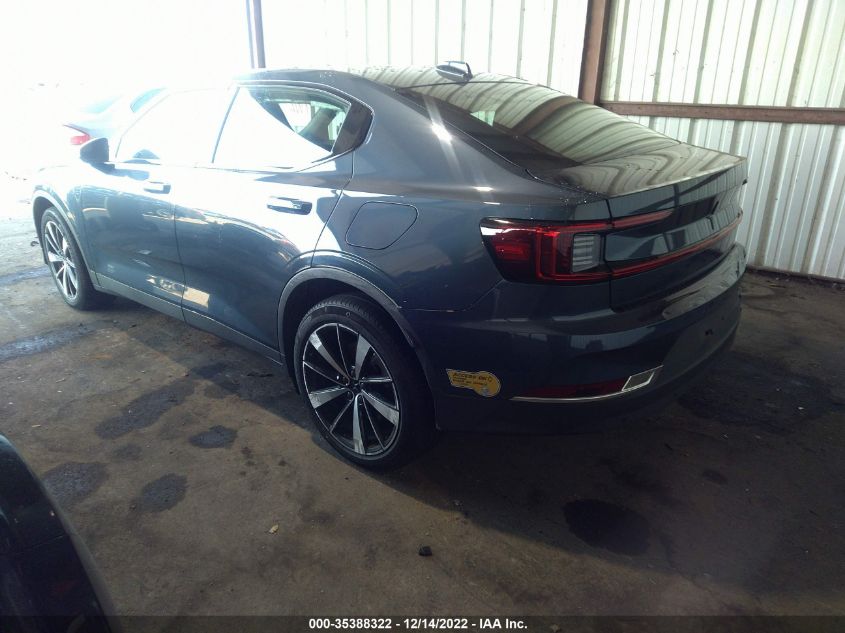 2022 POLESTAR 2 VIN: LPSEG3KA6NL066656
