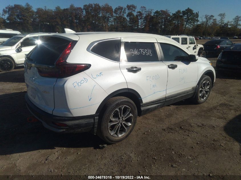 2022 HONDA CR-V EX-L VIN: 2HKRW2H89NH611781