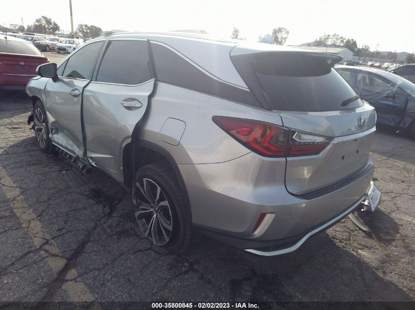 2022 LEXUS RX RX 450HL VIN: JTJHGKFA7N2027988