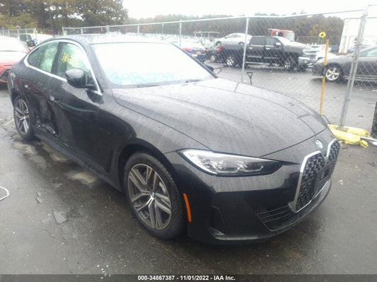 2022 BMW 4 SERIES 430I VIN: WBA63AV09NFM18607