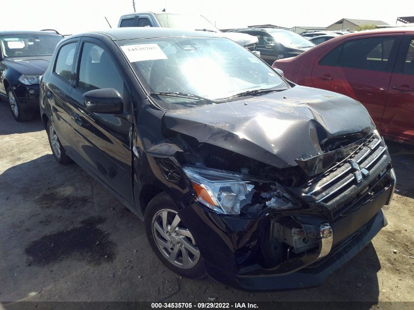 2022 MITSUBISHI MIRAGE ES/LE VIN: ML32AUHJ1NH007514