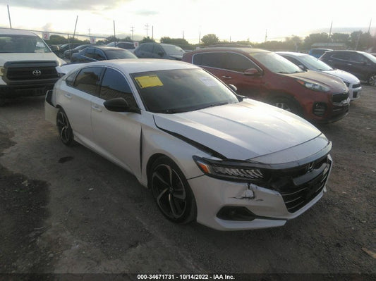 2022 HONDA ACCORD SEDAN SPORT VIN: 1HGCV1F34NA052515