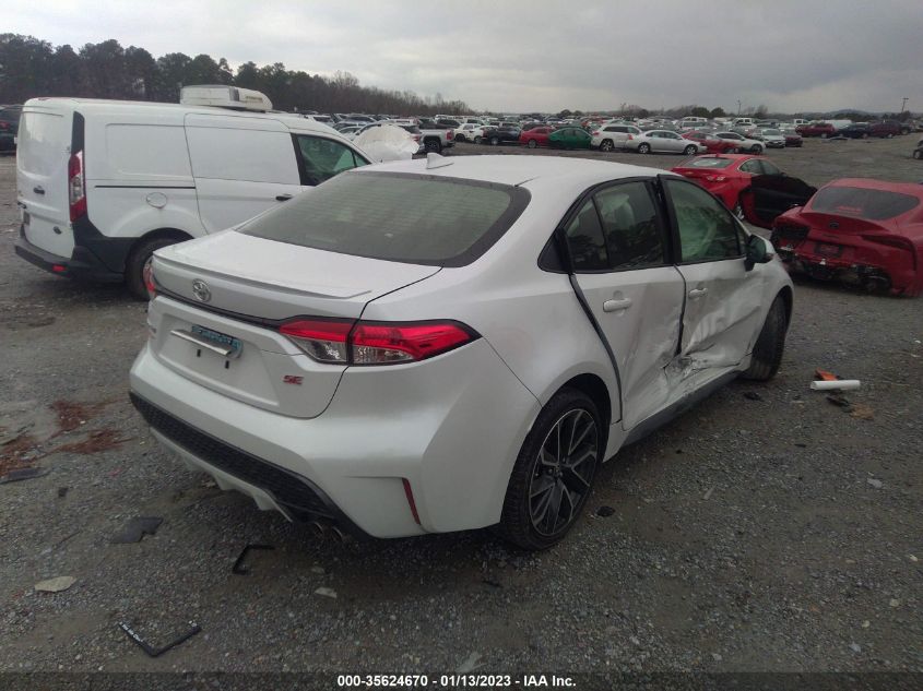 2022 TOYOTA COROLLA SE/SE NIGHTSHADE/APEX SE VIN: JTDS4MCE2N3503580