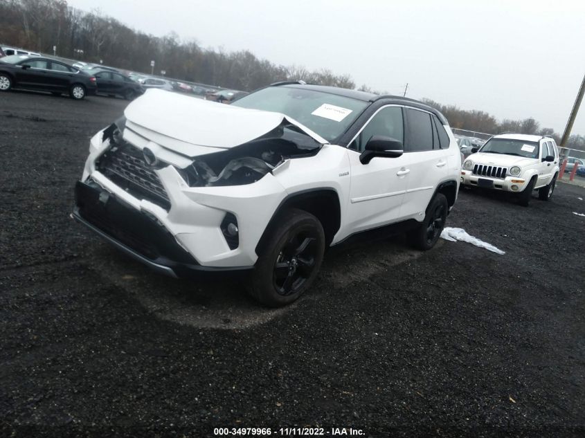 2020 TOYOTA RAV4 HYBRID XSE VIN: 2T3EWRFV4LW053294